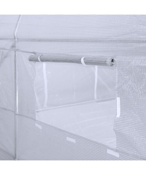 Tunel Ogrodowy 200 cm x 300 cm (6 m2) biały