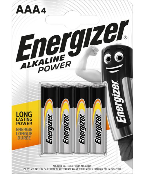 Bateria Alkaline Power AAA LR03 4 szt. Energizer
