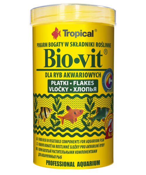 Pokarm dla ryb Bio-Vit płatek 500 ml / 100 g Tropical