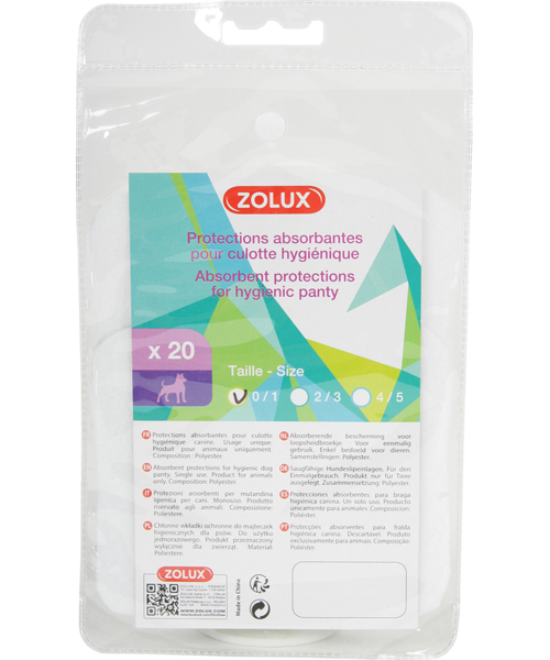 Wkłady higieniczne S4-S5 ZOLUX