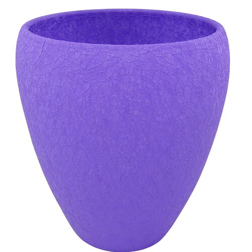 Osłonka storczyk lizard ceramiczna 14 cm fiolet CERMAX