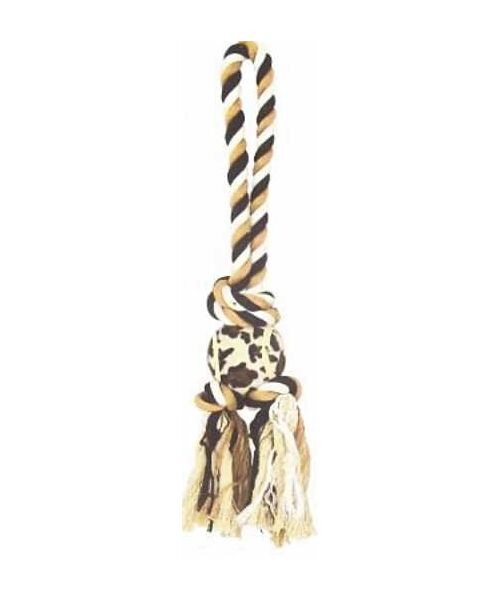 Sznurek biało czarna piłka 40 cm Z540