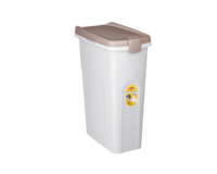 Pojemnik na żywność 40 l 45 x 27 x 61 cm biały/jasnobrązowy ZOLUX 