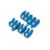 Listwa zaciskowa niebieska 5 x 4 mm² Duwi