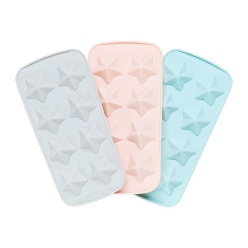 Silikonowe formy na lód Alice mix kolorów