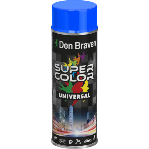 Lakier w aerozolu uniwersalny 400 ml niebieski