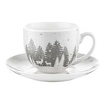 Filiżanka ze spodkiem Alaska las 240 ml wielokolorowy