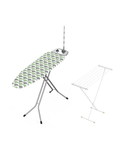 Zestaw deska do prasowania z przyłączem CONNECT + suszarka stojąca COMPACT
