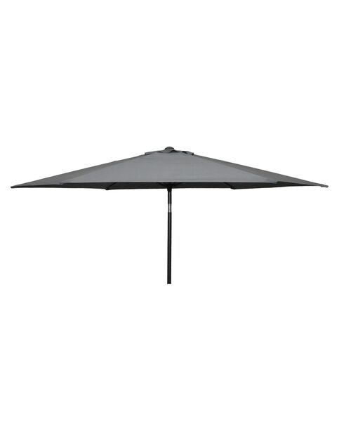 Parasol ogrodowy z wentylacją Market szary 3 m