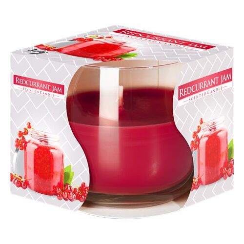 Świeca zapachowa w szkle SN71 dżem porzeczkowy Bispol