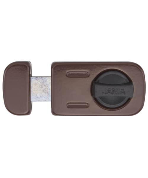 Zamek nawierzchniowy JANIA 50-60 mm z wkładką RIM XL brąz