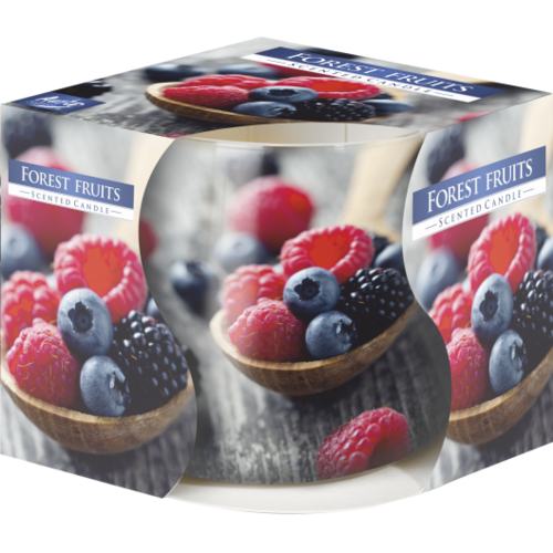 Świeca zapachowa w szkle SN71 owoce leśne 100 g Bispol