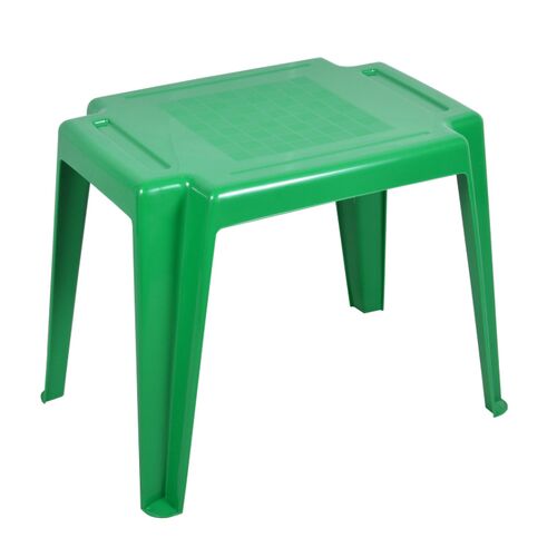 Stolik Lolek dla dzieci zielony prostokąt