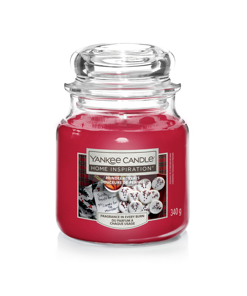 Świeca Yankee Candle Home Inspiration słoik średni Reindeer Treats