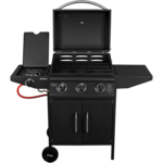 Grill gazowy 3-palnikowy Sidney + boczny