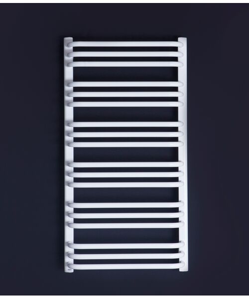 Grzejnik łazienkowy AT 55 x 86,4 cm biały 9016 błyszczący 1, 4, 5, 8 ENIX