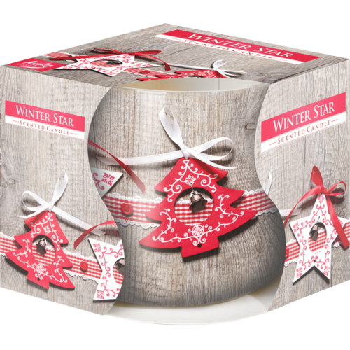 Świeca zapachowa w szkle SN71 Gwiazdka Bispol