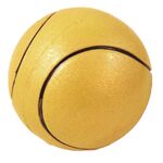 Piłka 90 mm tenis żółta brokat Z782