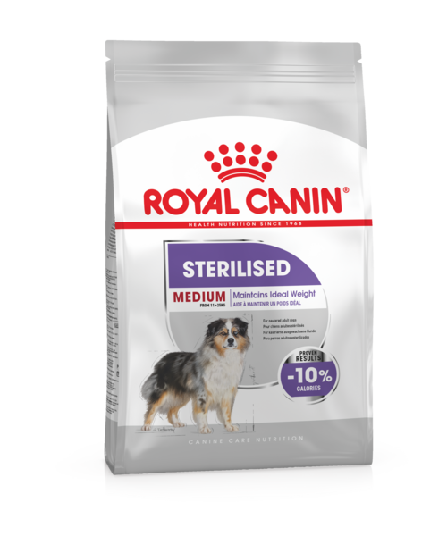 Karma sucha dla psów dorosłych Medium Sterilised 3 kg Royal Canin