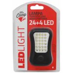 Lampa warsztatowo-kempingowa 24 LED + 4 LED Mr Camp