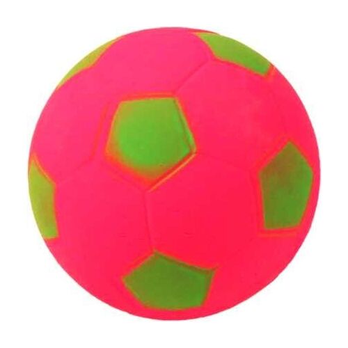 Piłka 72 mm football różowa