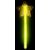Różdżka fluorescencyjna glow stick 27 cm żółty