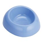 Miska owalna dla psa kota plastikowa 0,8 l niebieska