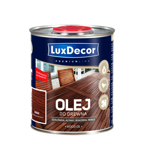 Olej do drewna merbau 0,75 l LuxDecor