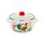 Garnek emaliowany Pyza Kogucik z pokrywką 18 cm 2,9 l