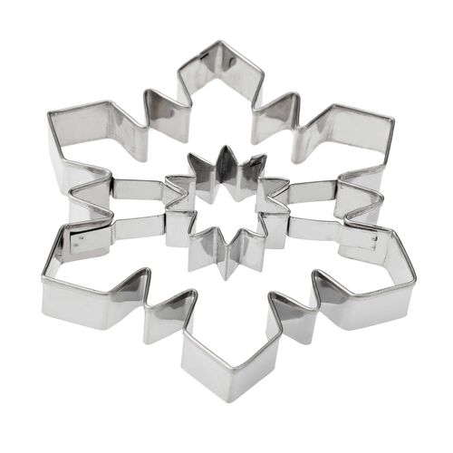 Wykrawaczka metalowa duża gwiazda srebrny