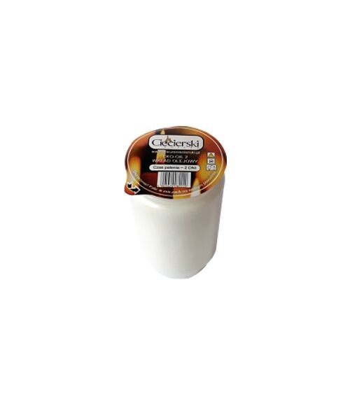 Wkład EKO-OIL z eko parafiny 10 cm 48h biały CIECIERSKI
