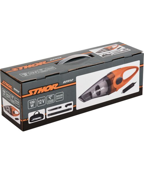 Odkurzacz samochodowy HEPA 12 V 100 W STHOR