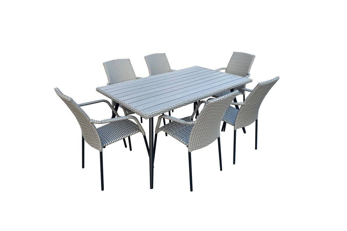 Zestaw mebli ogrodowych do strefy relaksu