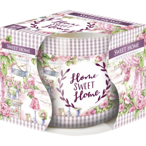 Świeca zapachowa w szkle SN71 sweet home Bispol