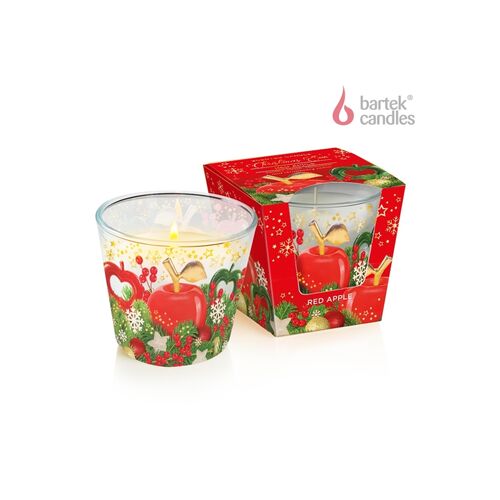 Świeca zapachowa w szkle Christmas Eve 115 g red apple