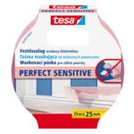 Taśma malarska maskująca Perfect do delikatnych powierzchni 25m:25mm różowa tesa®