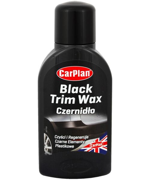 Czernidło Black Trim Wax żel 375 ml CarPlan