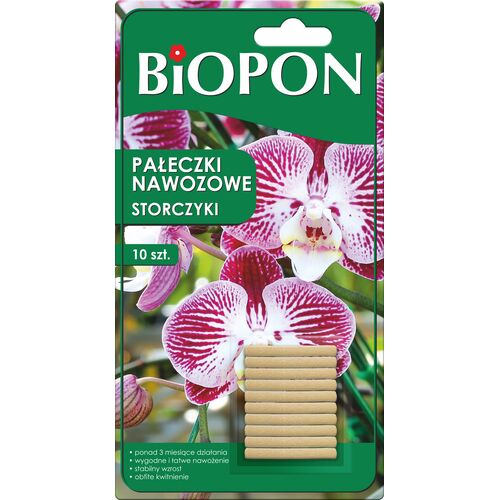 Pałeczki nawozowe do storczyków 10 sztuk Bopon