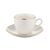 Filiżanka porcelanowa ze spodkiem Belissima 100 ml biały