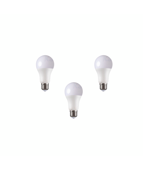 Zestaw 3 żarówek SMART LED WiFi E27 9 W A60 RGBCCT