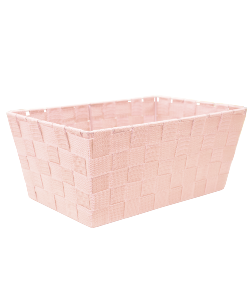 Koszyk Modena 30 x 20 x 13 cm 2 l jasnoróżowy Sepio