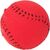 Piłka 40 mm baseball czerwona