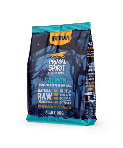 Karma sucha dla psa wieprzowina z łososiem 1 kg Primal Spirit