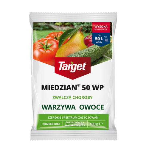 Środek grzybobójczy miedzian 50WP warzywa, owoce 100 g