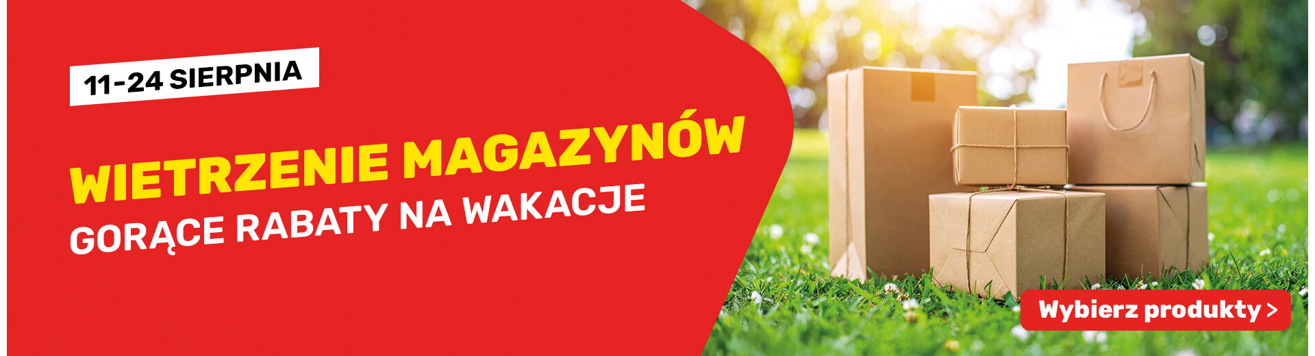Wietrzenie magazynów - gorące obniżki!