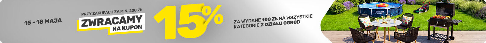 Weekend z kuponami 15% na Ogród 