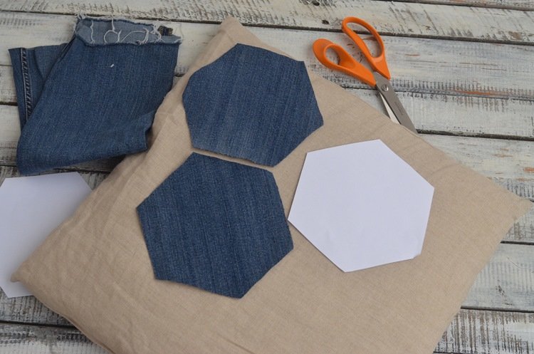 Wykonywanie dekoracji w stylu denim