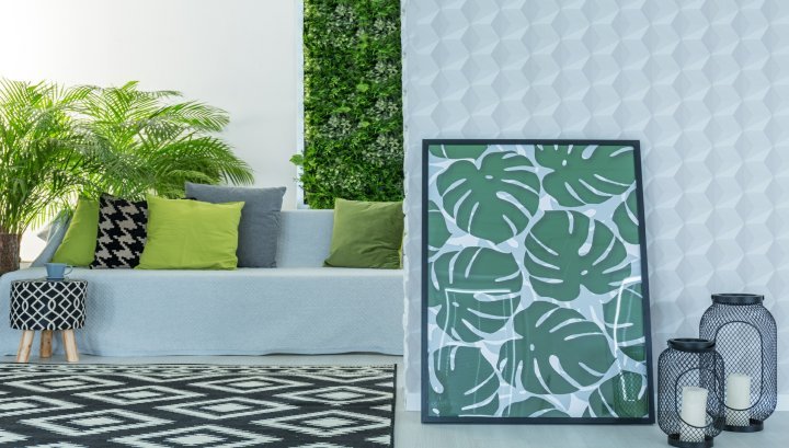 Motywy florystyczne w domu