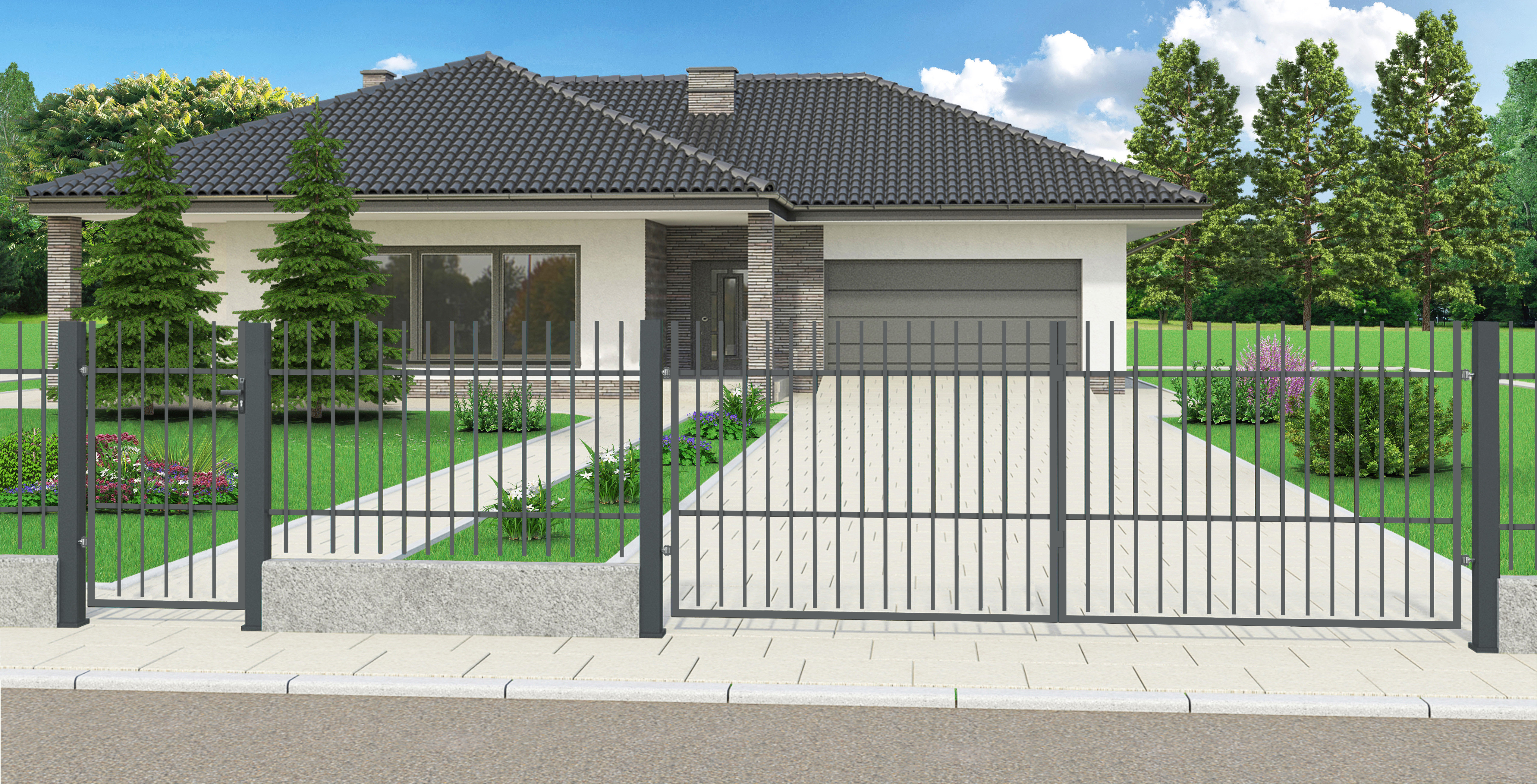 Kolorystyka ogrodzenia Maciek Polbram