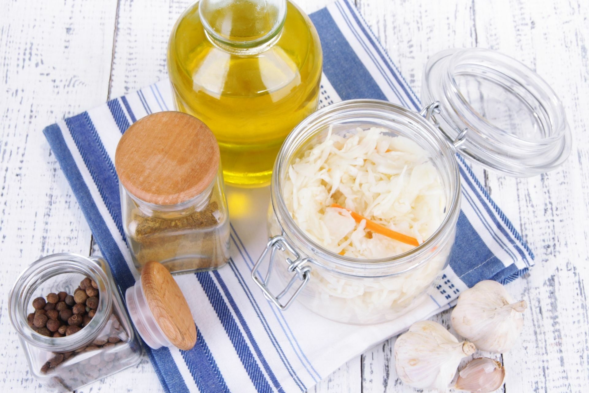 słoik do kiszonej kapusty